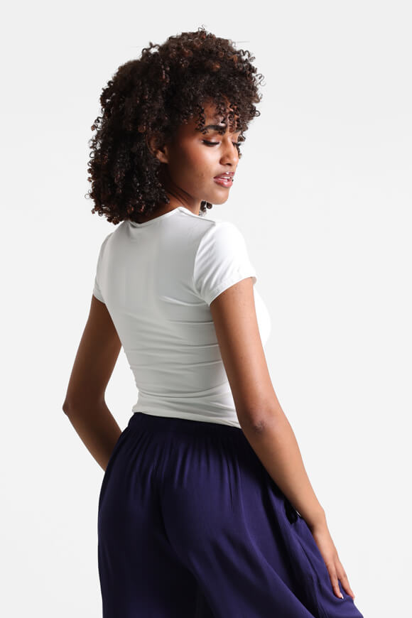 T-shirt à crochets - Ecru