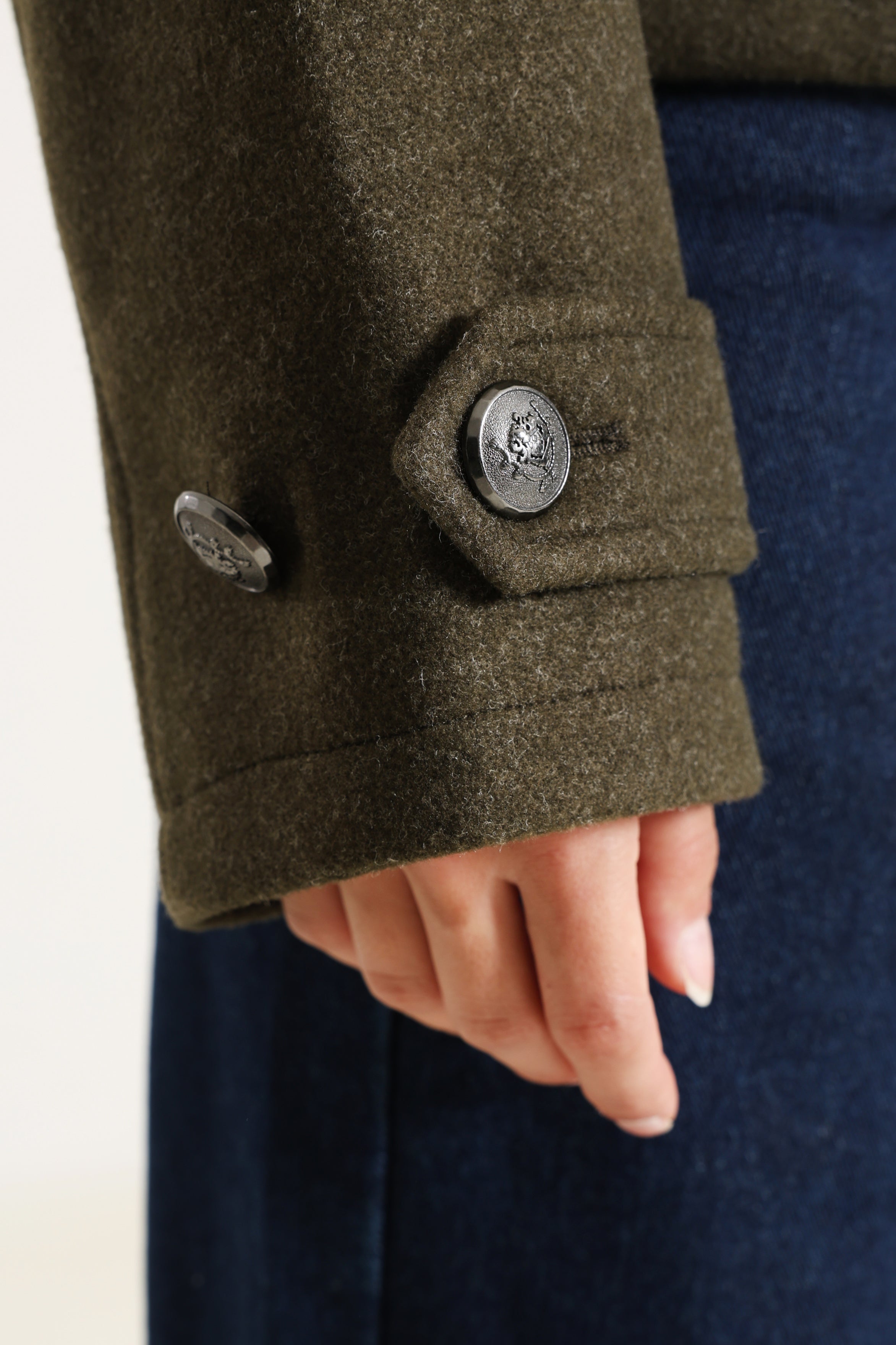 Short coat - Heather khaki