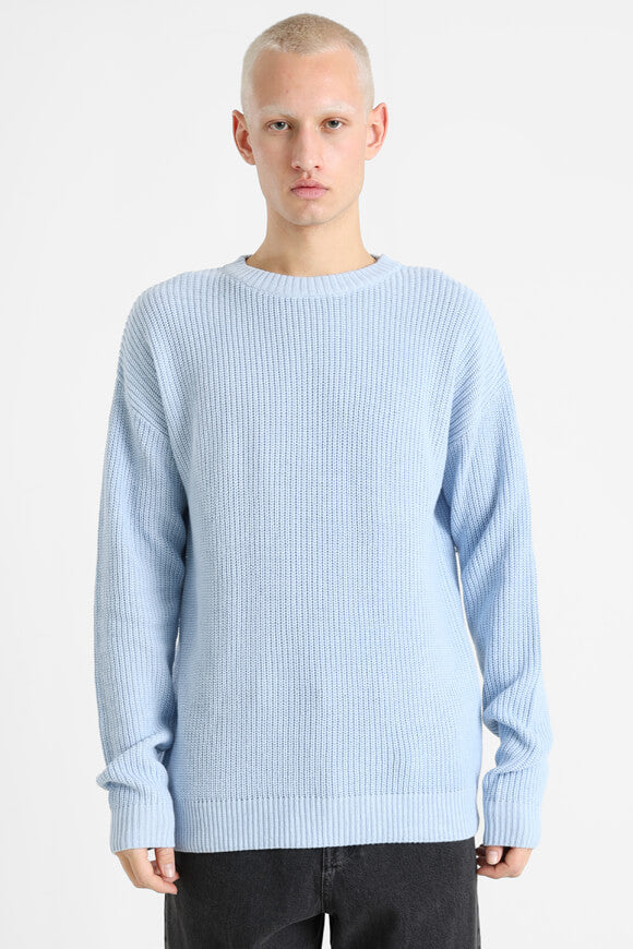 Pull en maille - Bleu clair