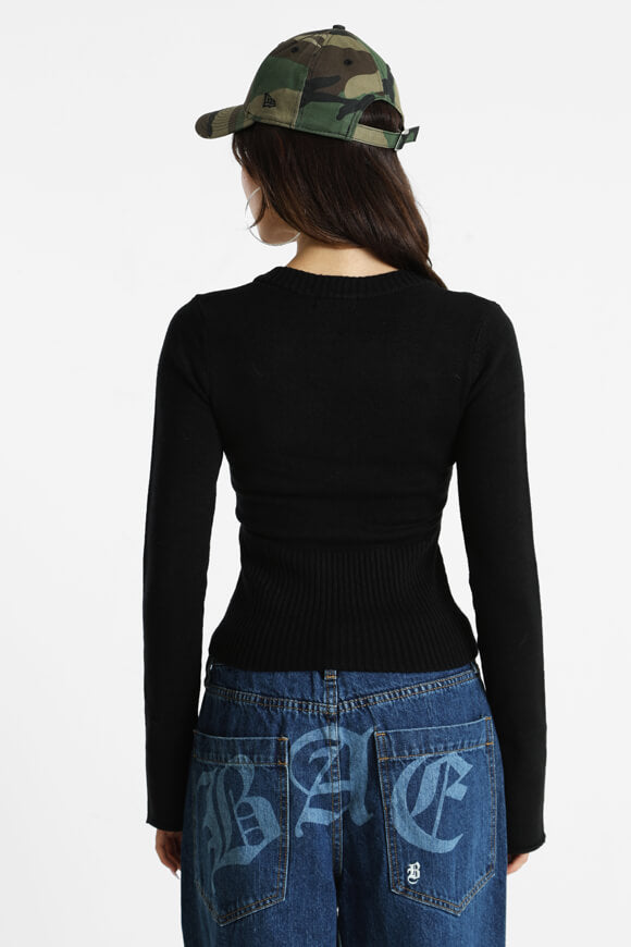 Strickpullover - Schwarz