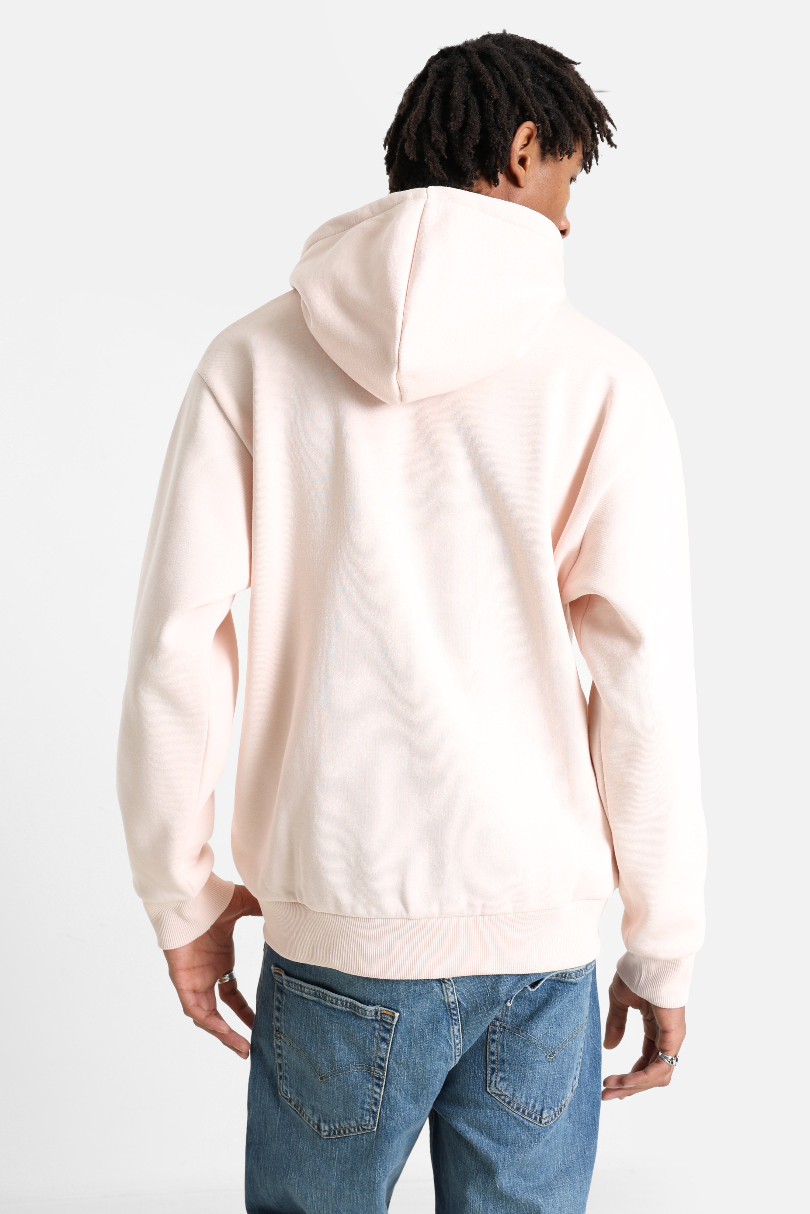 Sweat zippé à capuchon - Light Pink