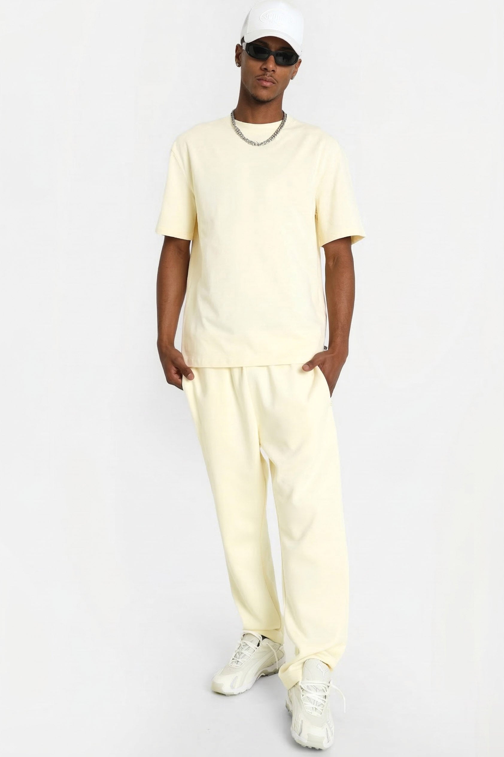 Oversize T-Shirt - Hellgelb