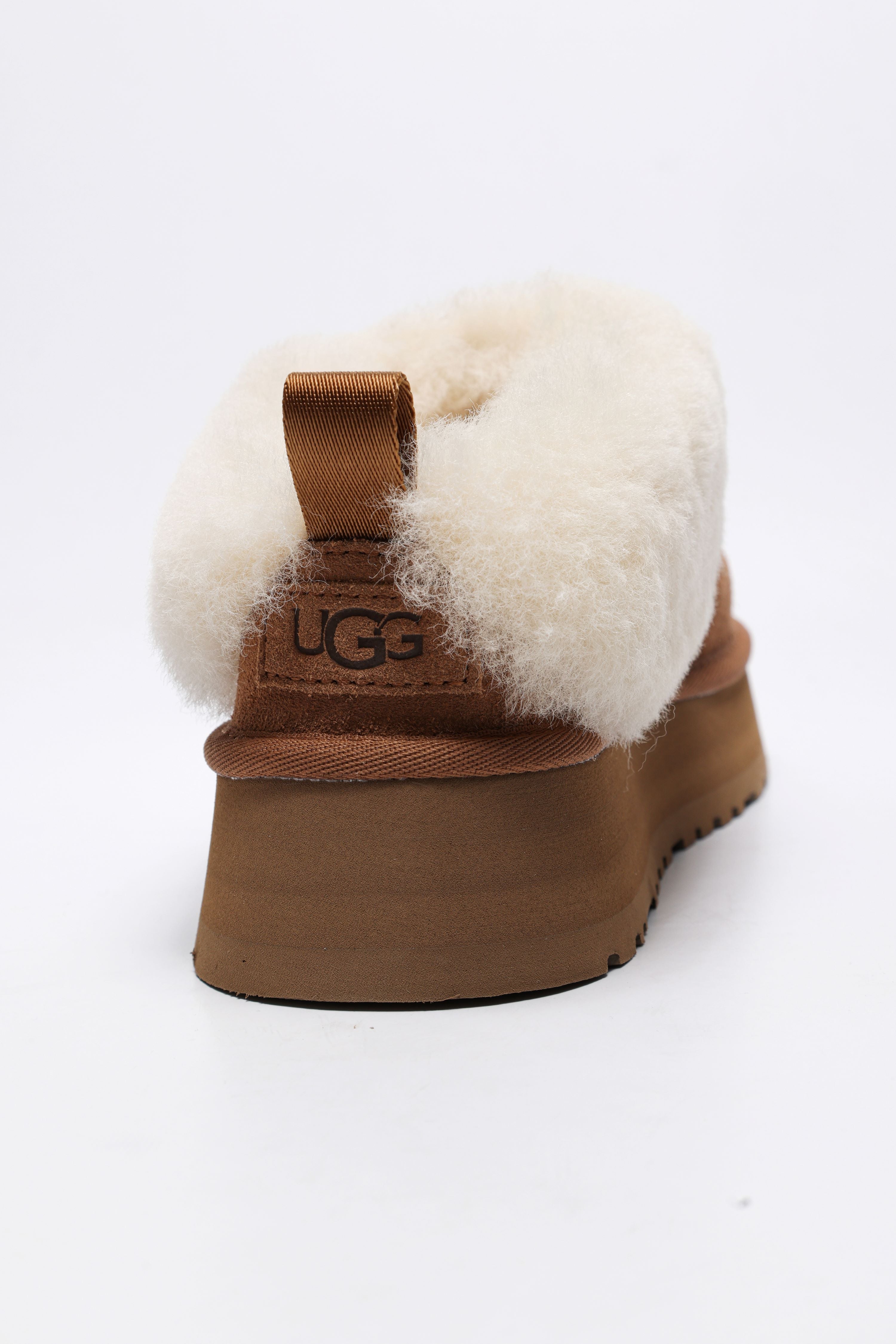Tazzelle slippers plateau doublés - Chestnut