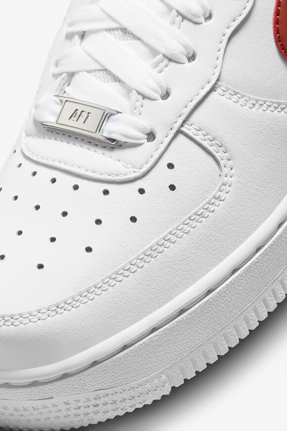 Air Force 1 '07 Sneaker - White + Rugged Orange