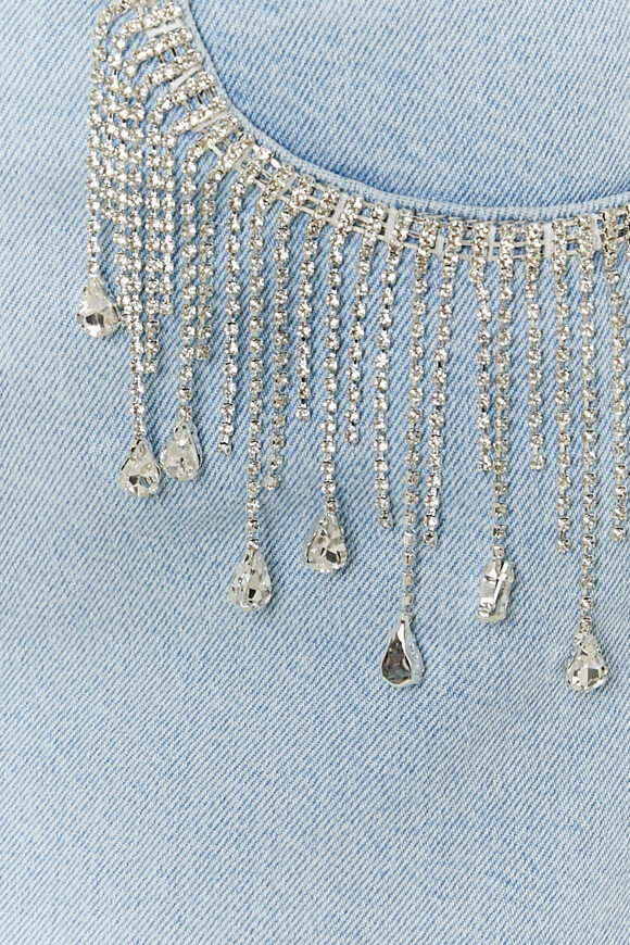 Jeans Minirock - Light Blue