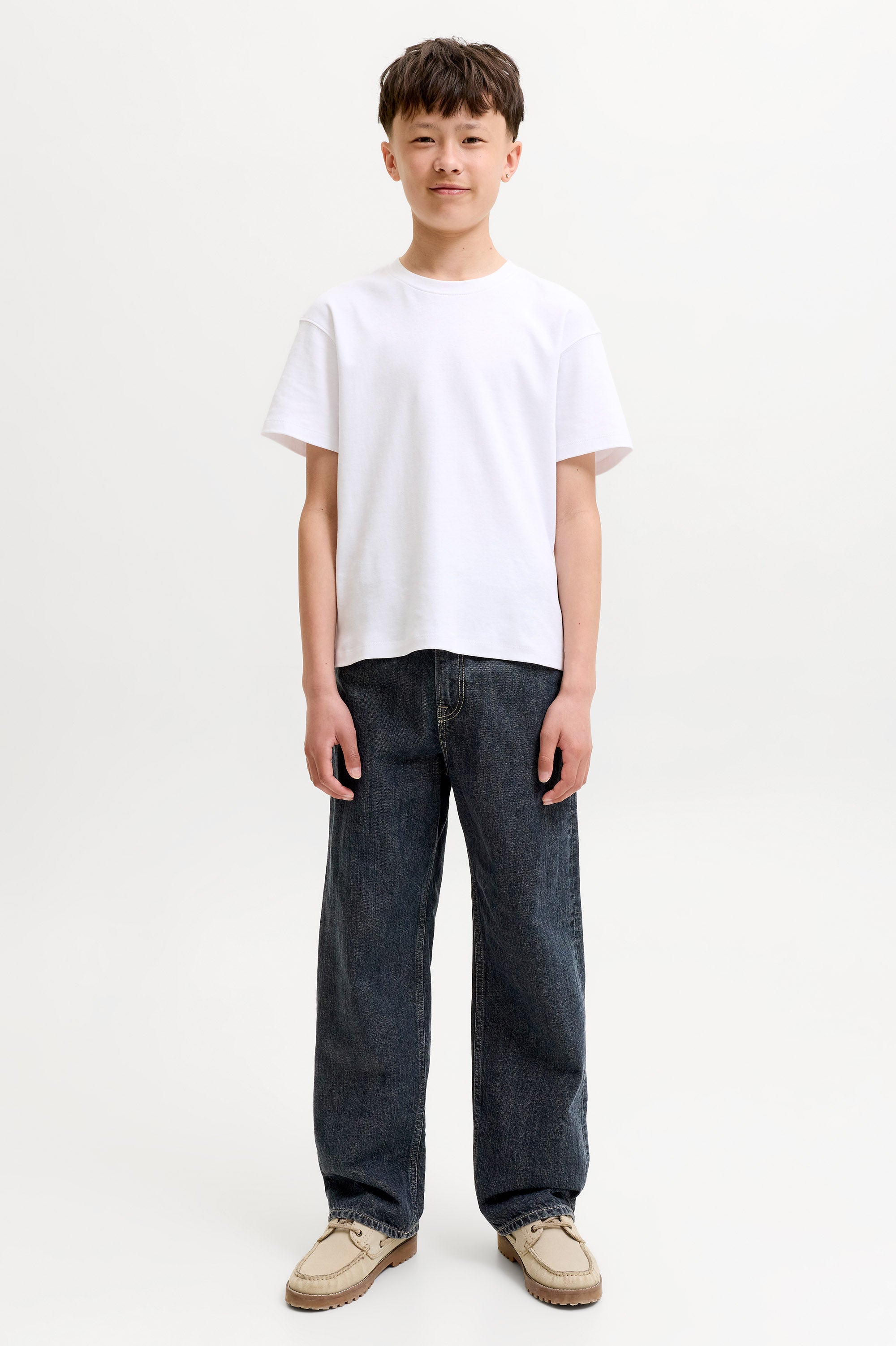 JJIALEX jean baggy fit - Blue Denim