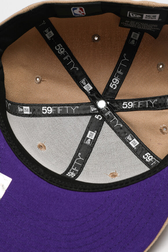 Casquette 59Fifty - LA Lakers - Camel