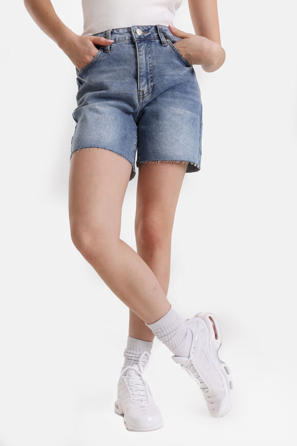 Denim shorts - Washed blue