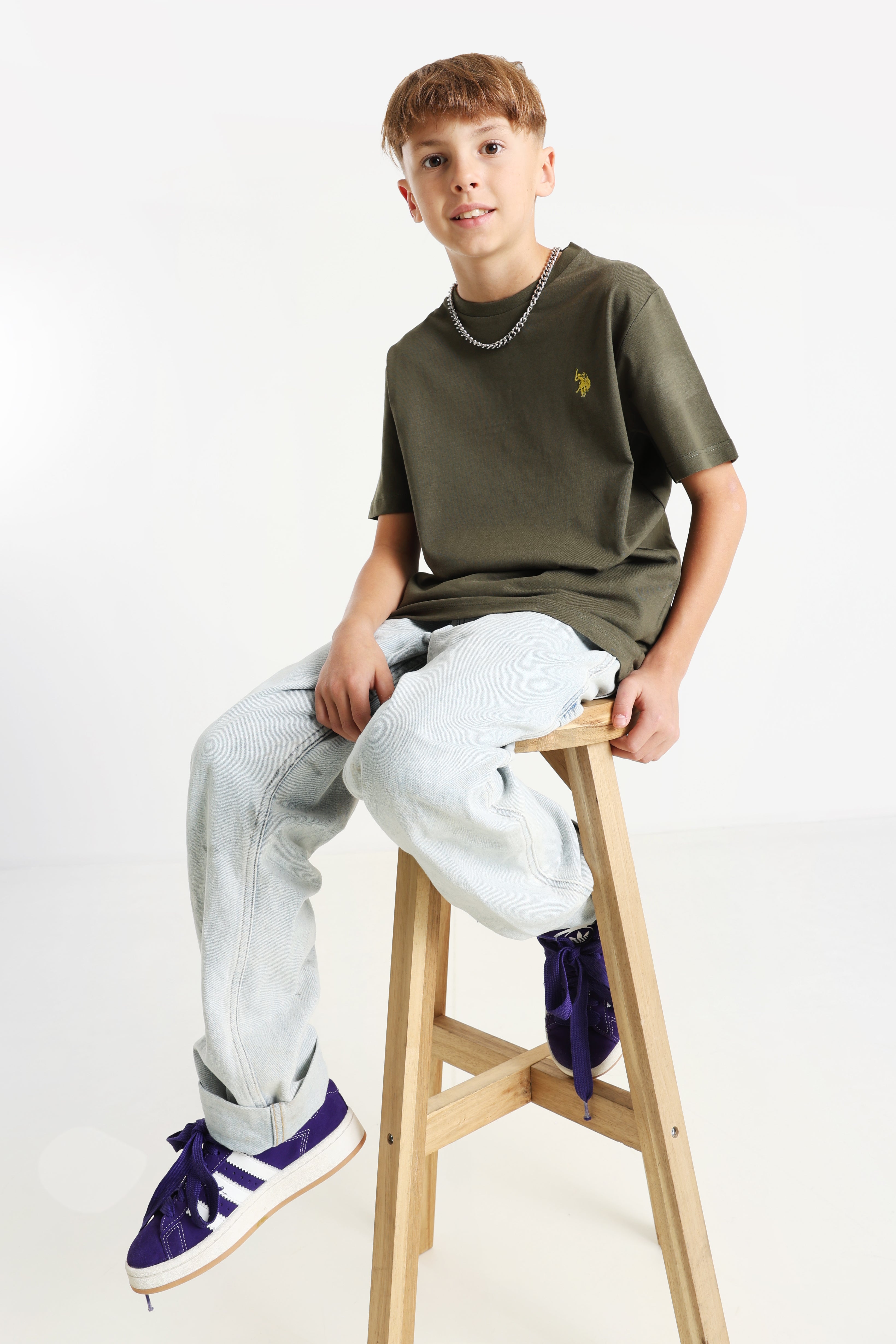 Sand t-shirt - Olive