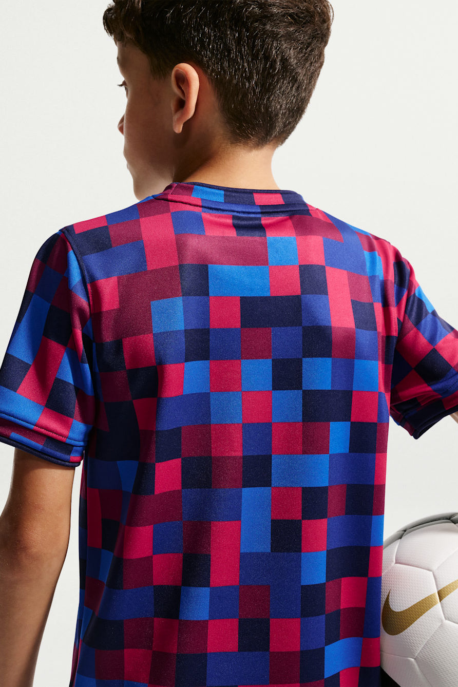 FC Barcelona t-shirt - Noble Red + Blackened Blue