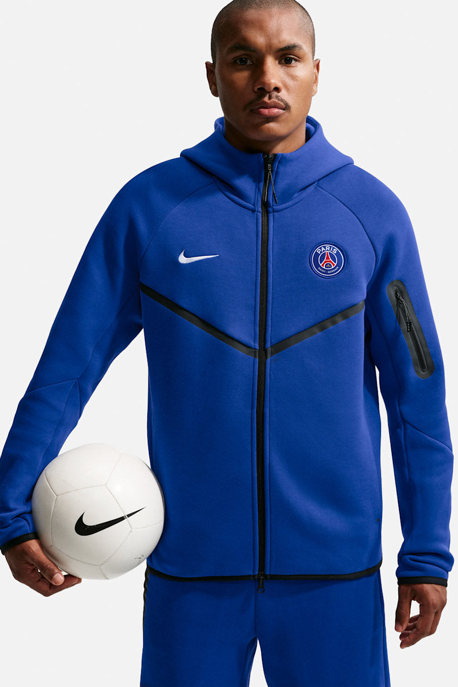 Paris Saint-Germain Tech Kapuzensweatjacke - Old Royal