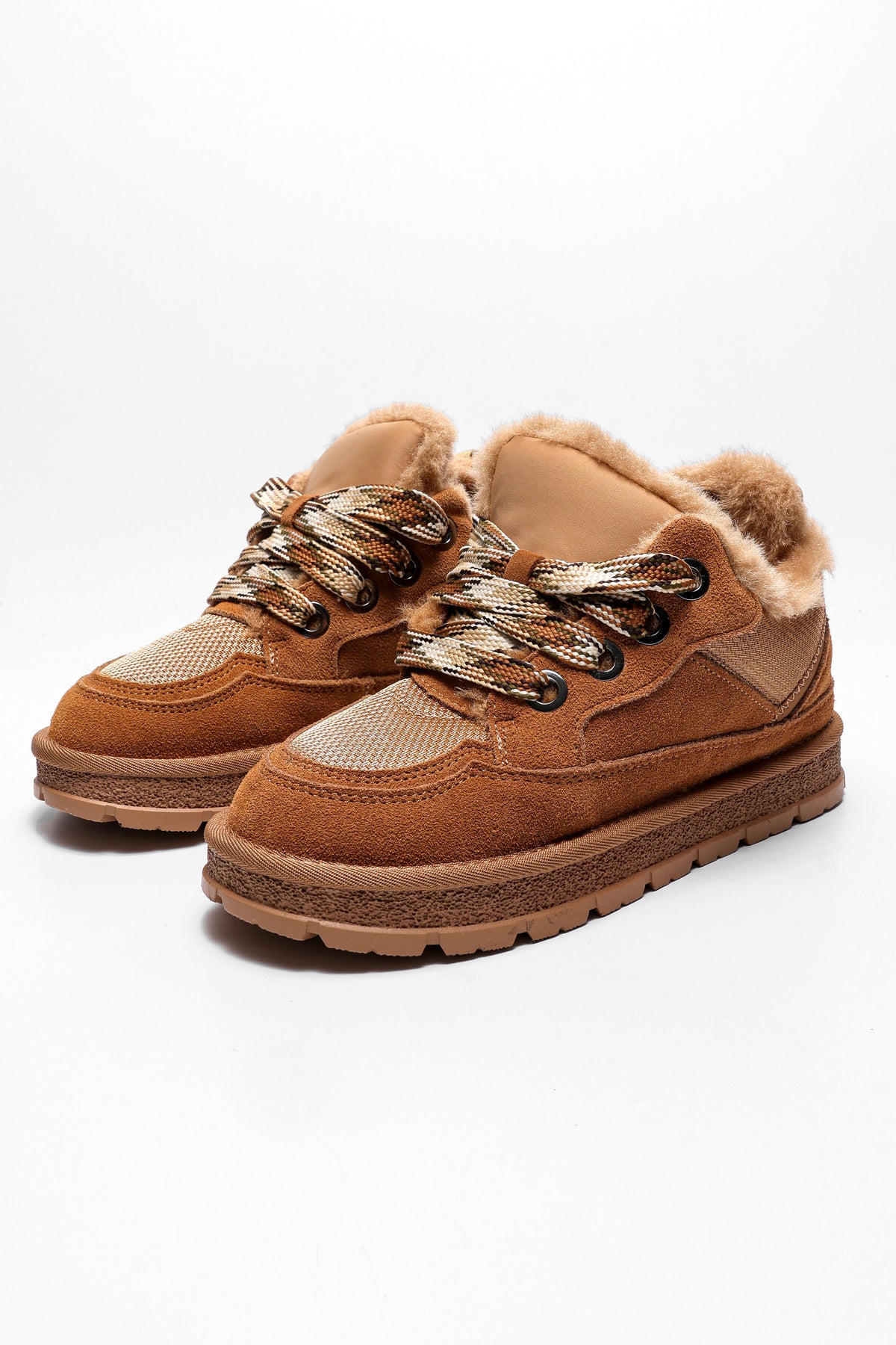 Sneakers foderate - Cognac