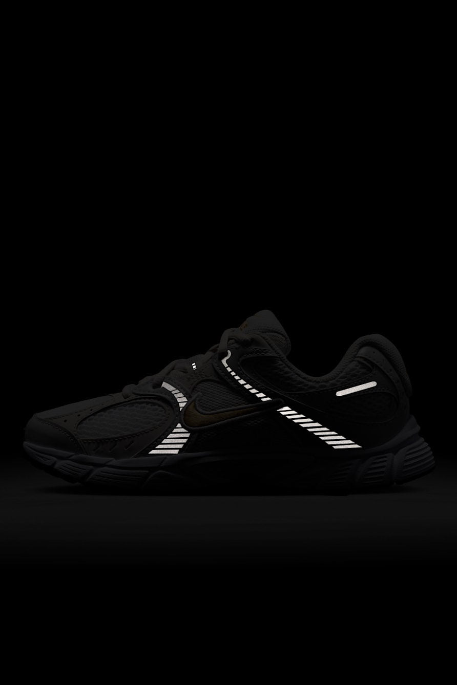 Sneaker V5 RNR - Bianco + Oro metallizzato