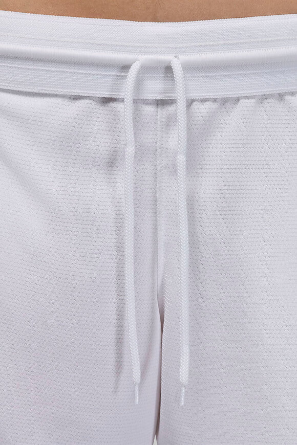 Diamond Mesh Shorts - White + Black
