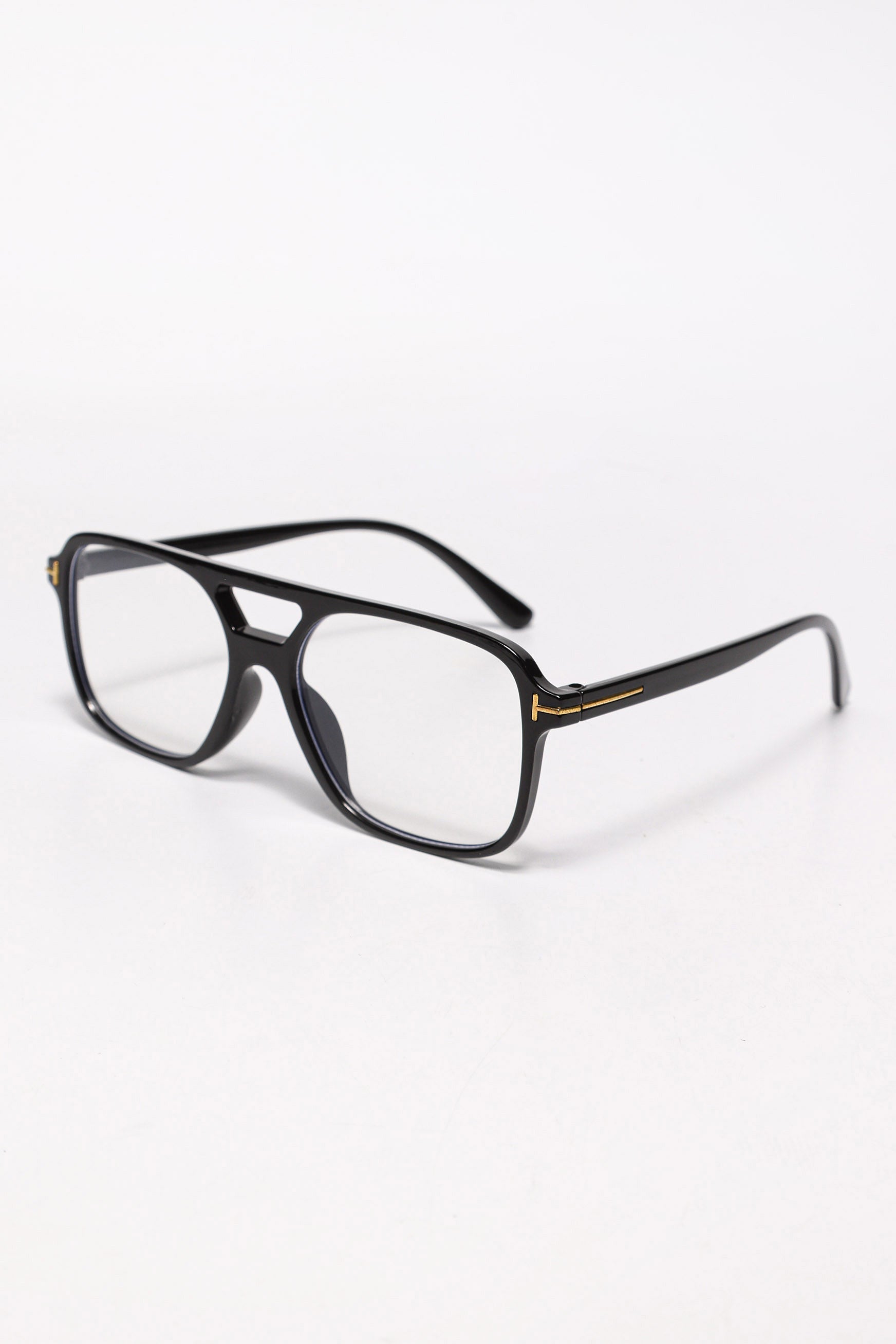 Brille - Black + Clear