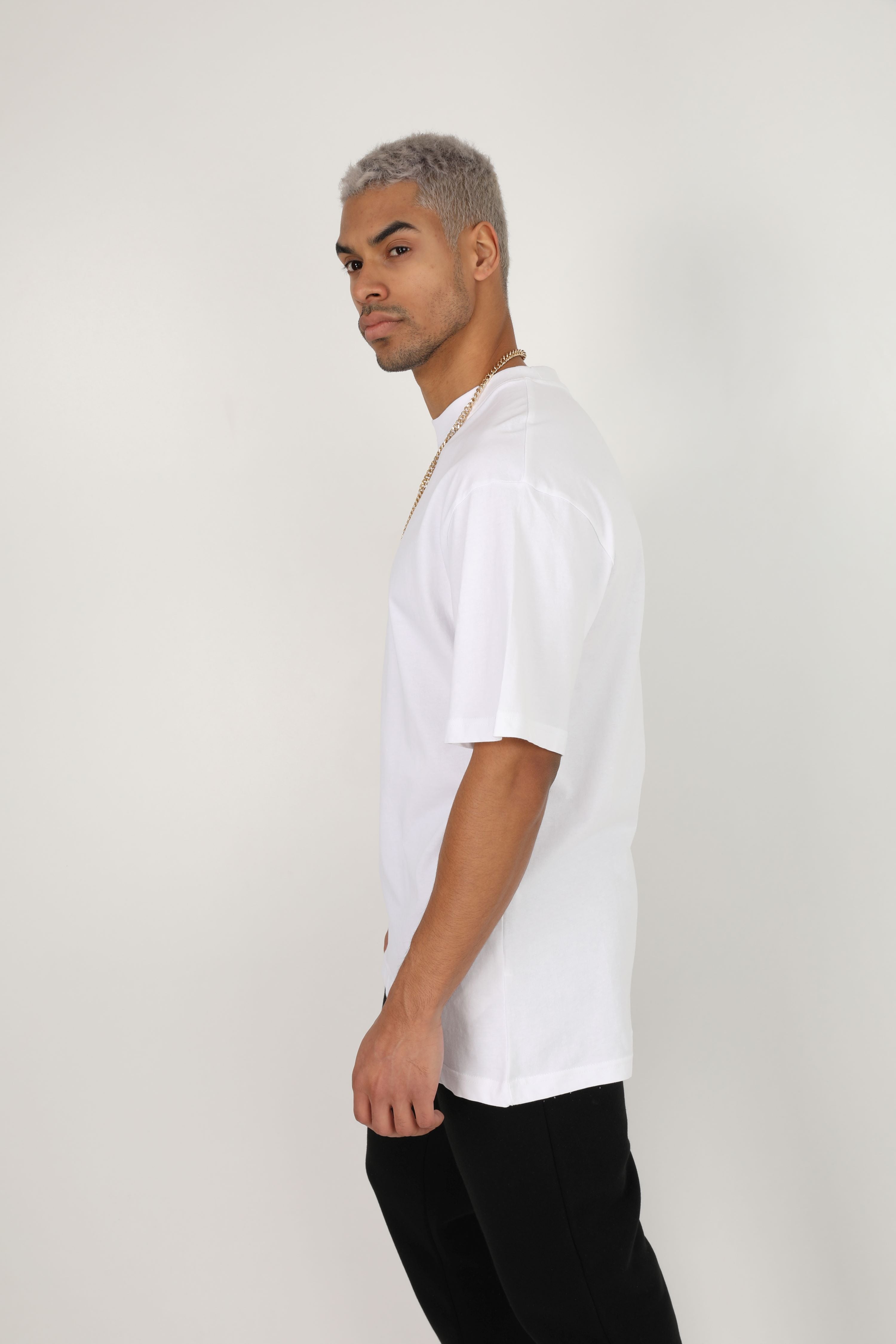 Oversize T-Shirt - Weiss
