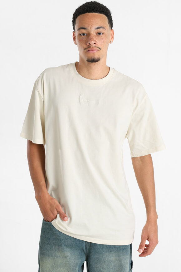 Oversize T-shirt - Beige