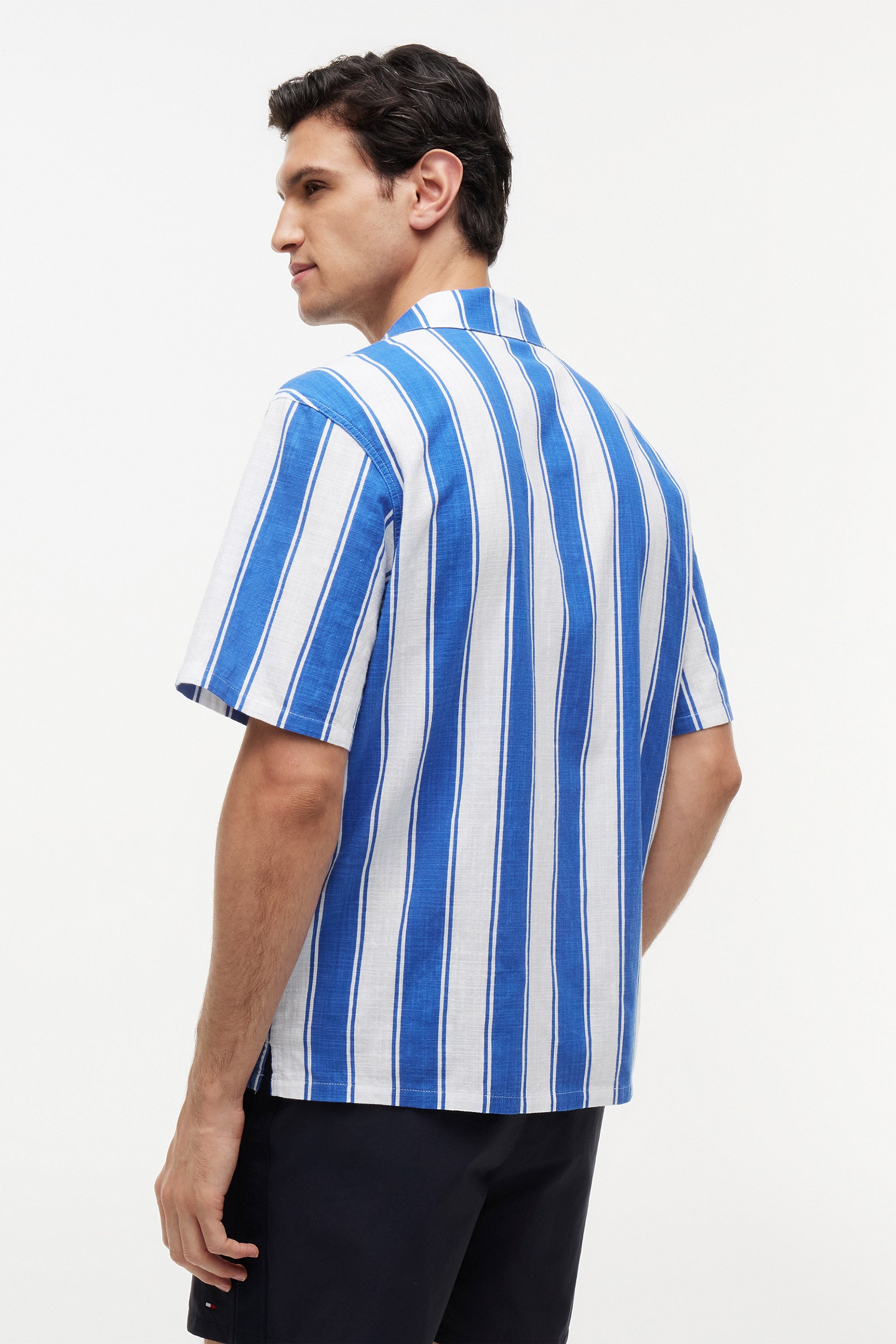 Shirt - Summer Stripe Blue Orbit