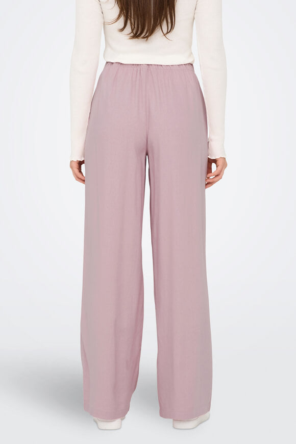 Caro pantalon en lin L32 - Violet Ice