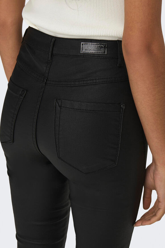 Royal Skinny Kunstlederhose L32 - Black