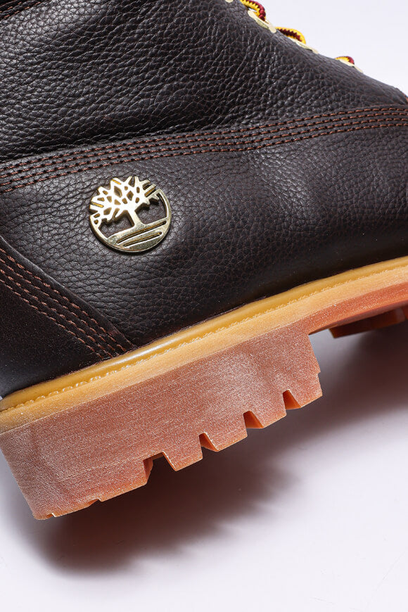 Stivaletto invernale premium da 6 pollici - Marrone scuro pieno fiore