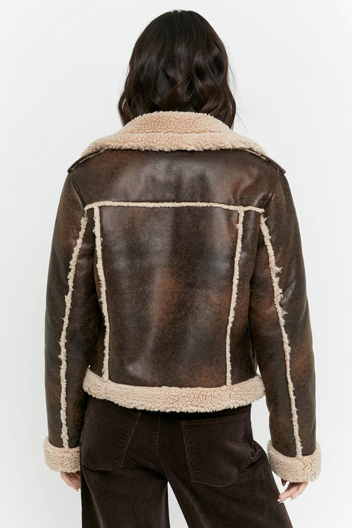 Shearling Jacke