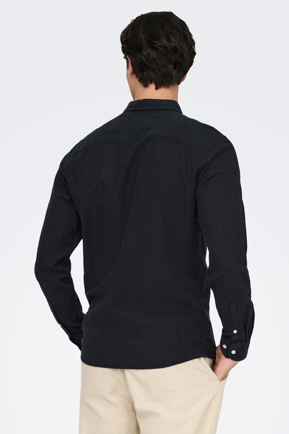 ONSCAIDEN Linen Shirt - Black