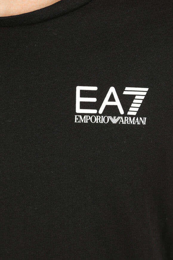 Train Core ID T-Shirt - Black + White