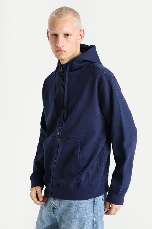 Kapuzensweatjacke - Marineblau