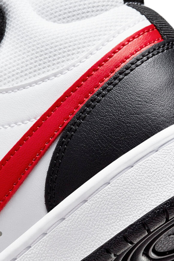 Sneaker Court Borough 2 - Bianco + University Red + Nero