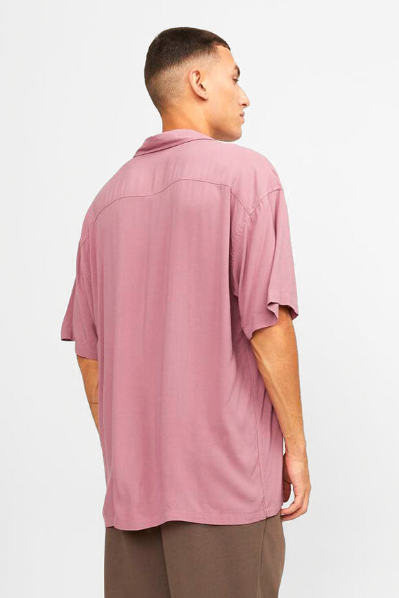 Camicia oversize Jeff Solid Resort - Mesa Rose