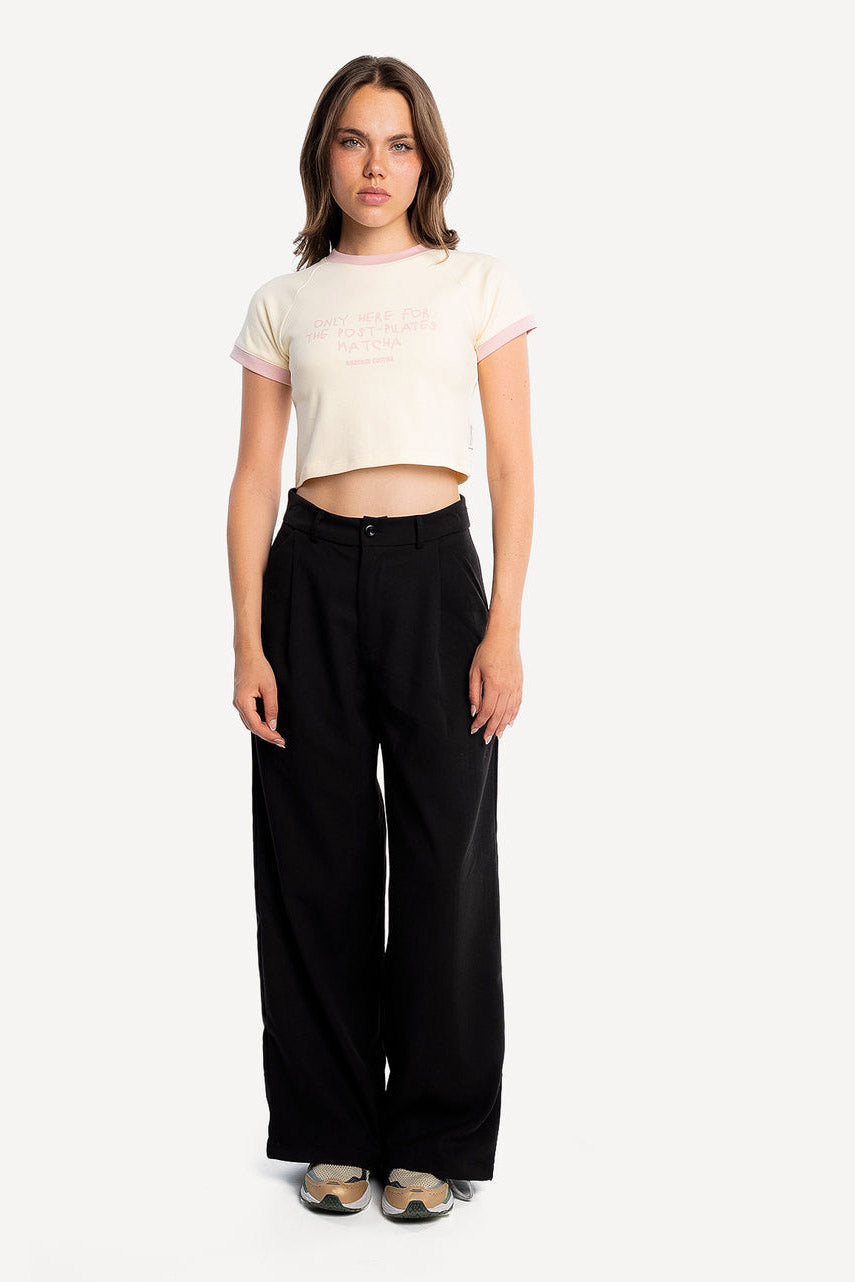 Crop T-Shirt - Butter