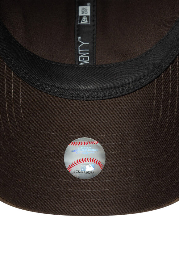 Casquette 9twenty en similicuir / strapback - Brown Used