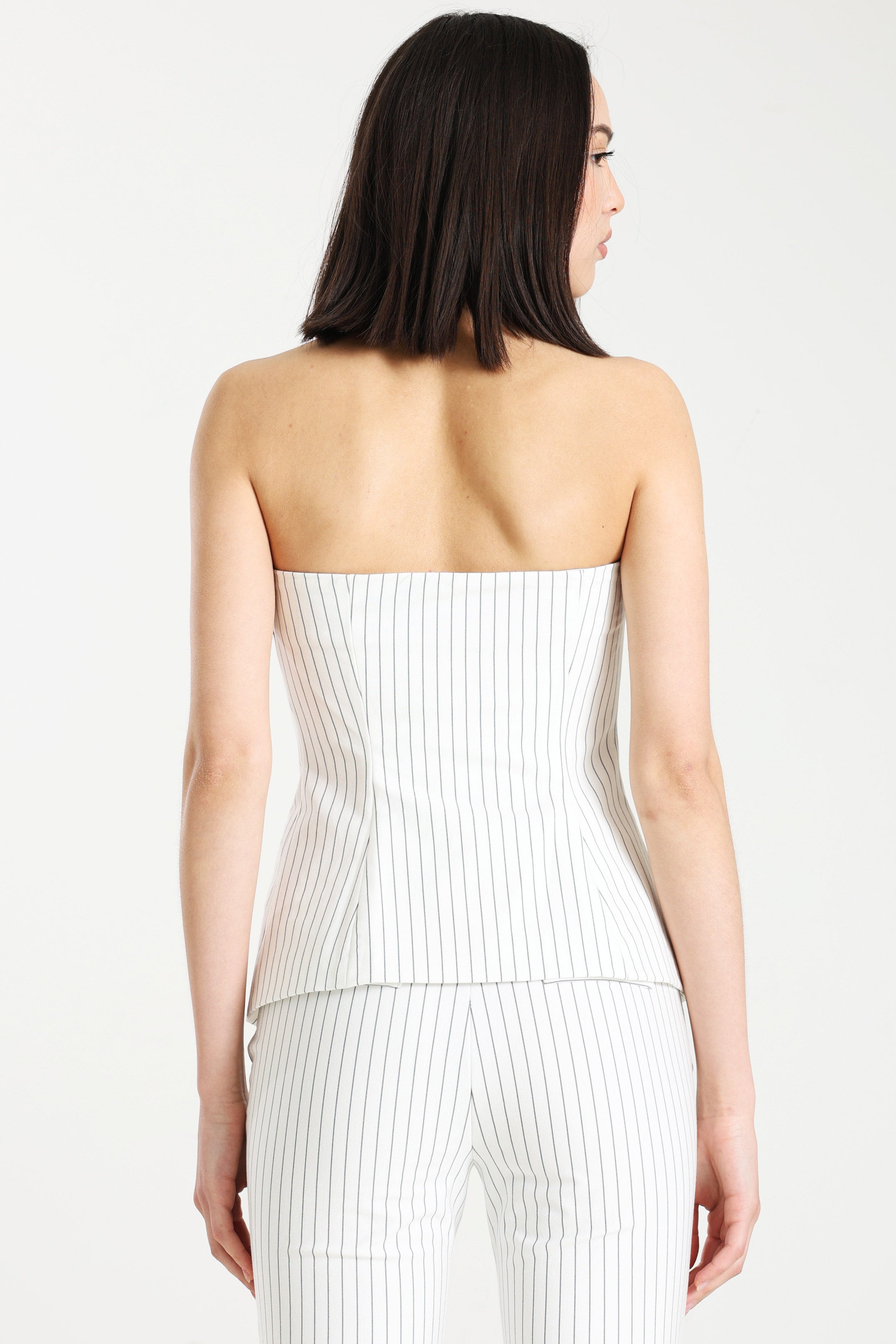 Top corsetto - Ecru