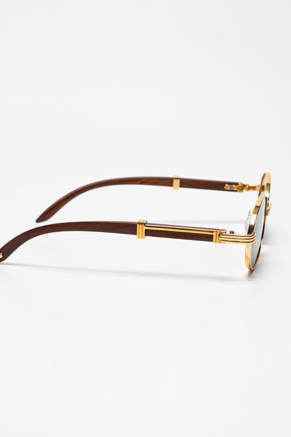 Lunettes de soleil - Brown + Gold + Black
