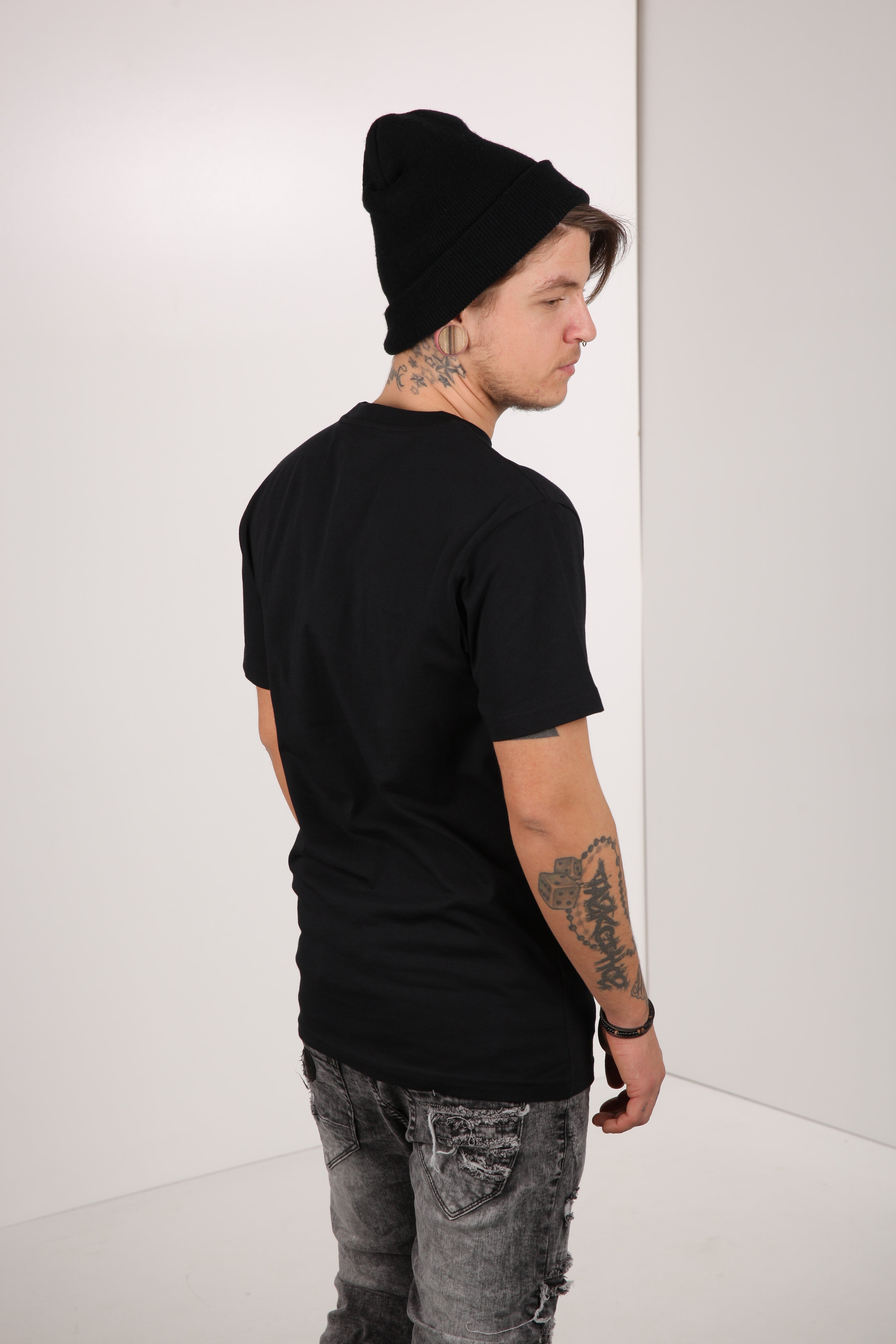 T-Shirt - Schwarz + Weiss