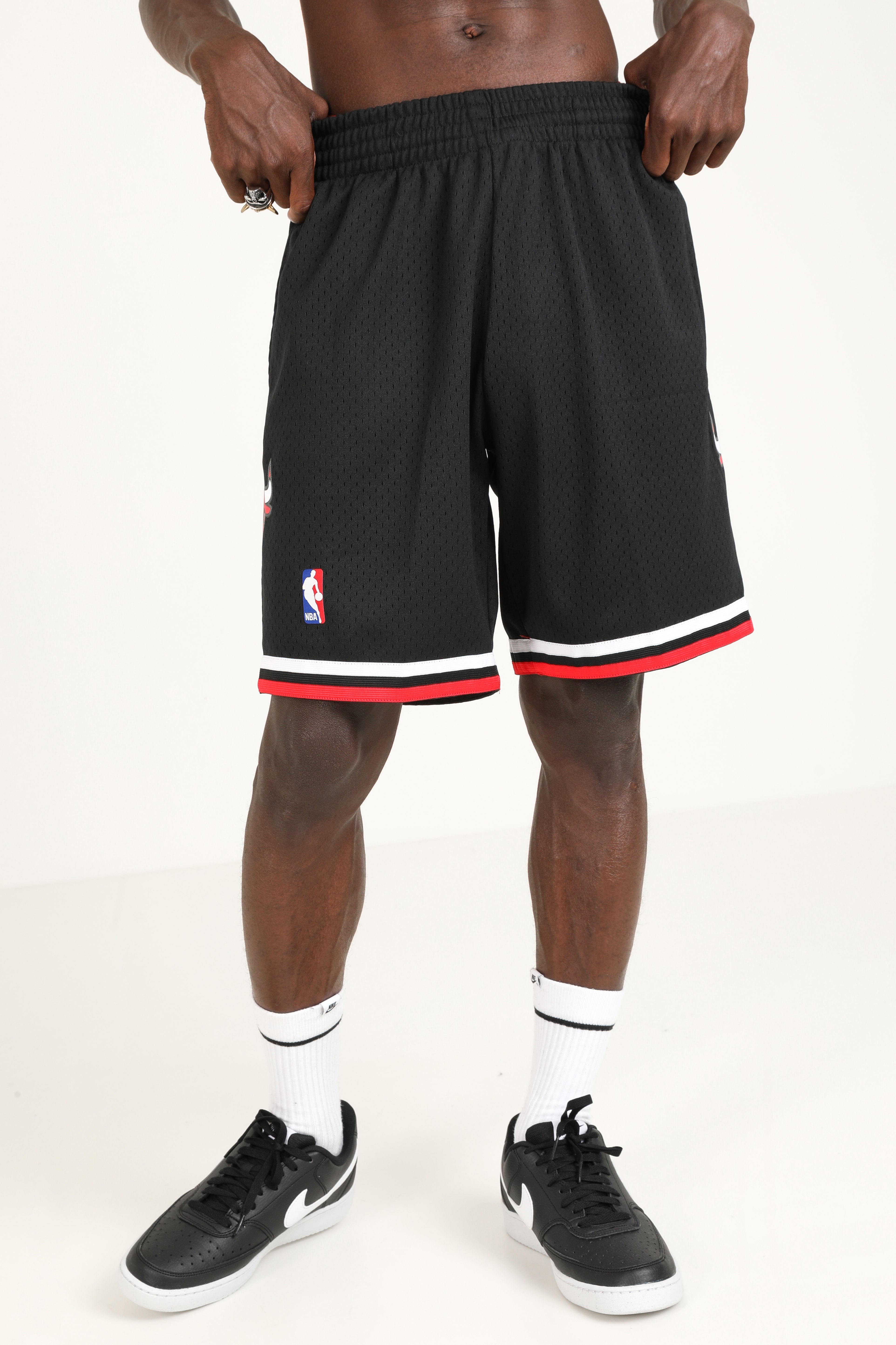 Short en mesh - Chicago Bulls - Noir
