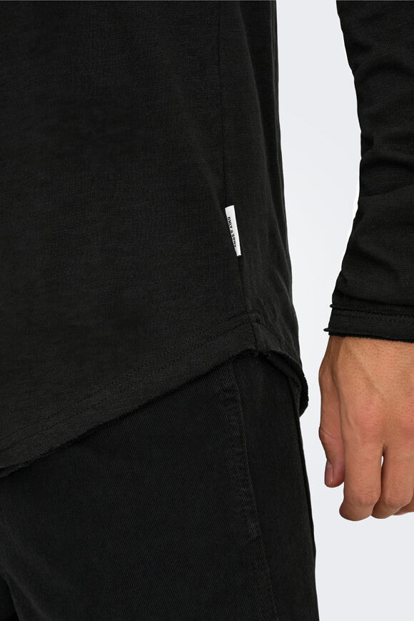 ONSBENNE long-sleeve shirt - Black