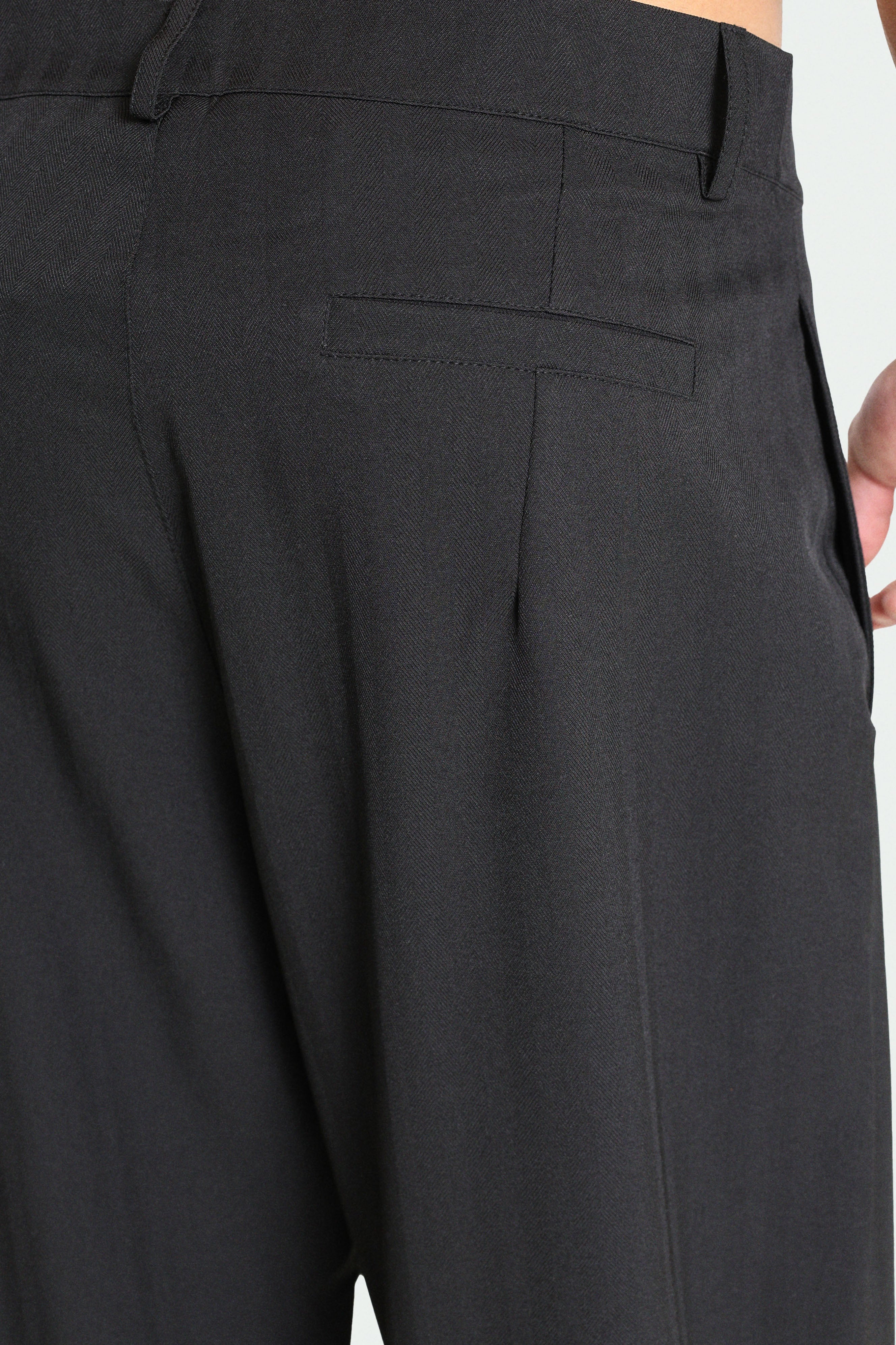 Ballon-Stoffhose - Black