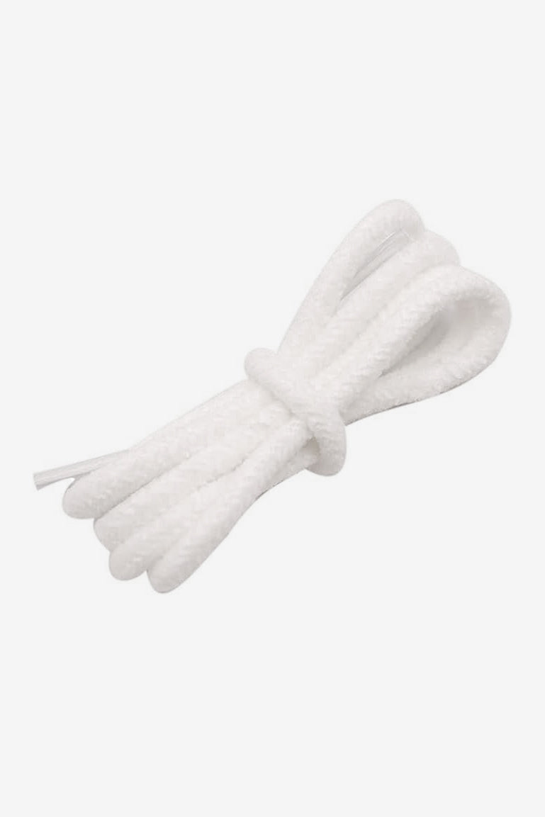 Plüschschnürsenkel 150 cm - White