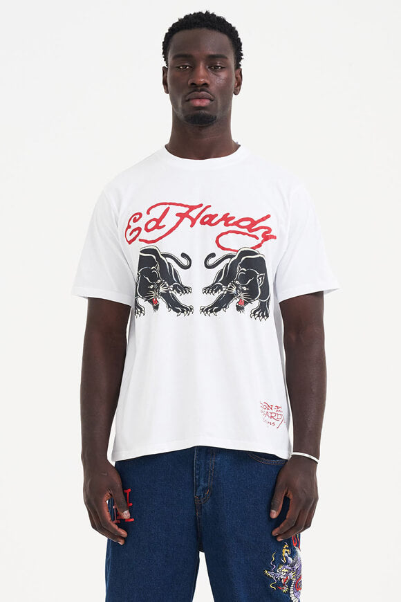 Double-Panther T-Shirt - White