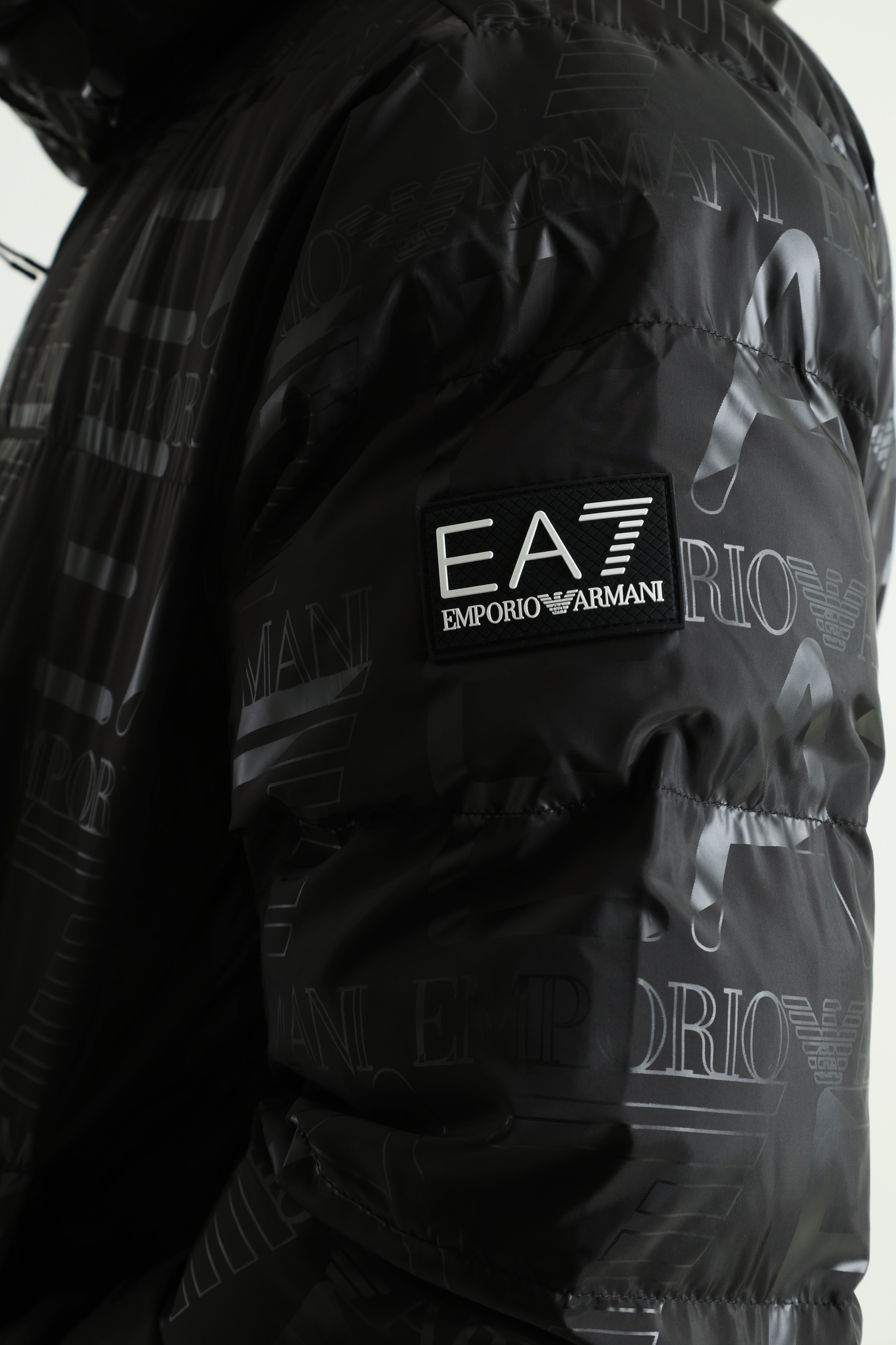 Puffer jacket - Black