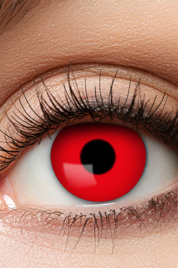 Lentilles de couleur - Rouge