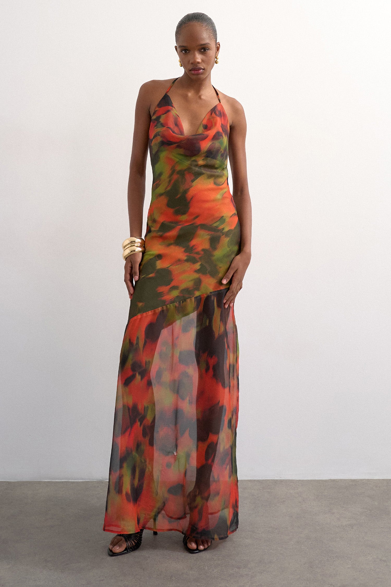 TSASTRID Maxikleid - Medium Green