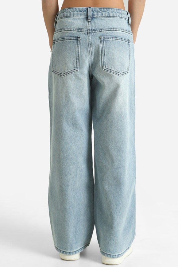 Baggy Fit Jeans - Hellblau Denim