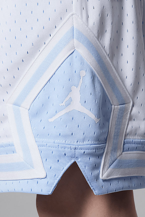 Pantaloncini a rete Air Diamond - Bianco + Blu idrogeno