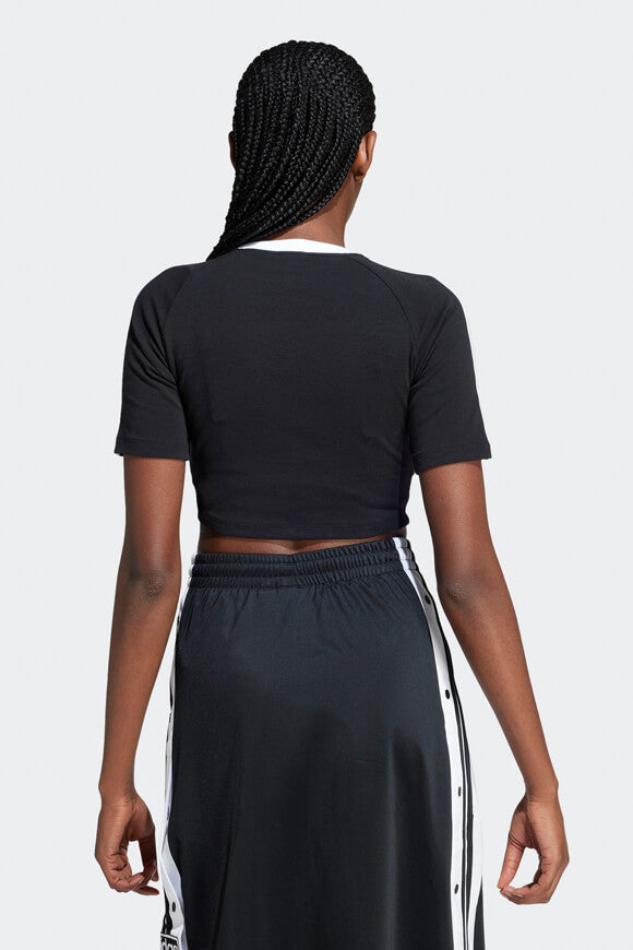 T-shirt à crochets - Noir