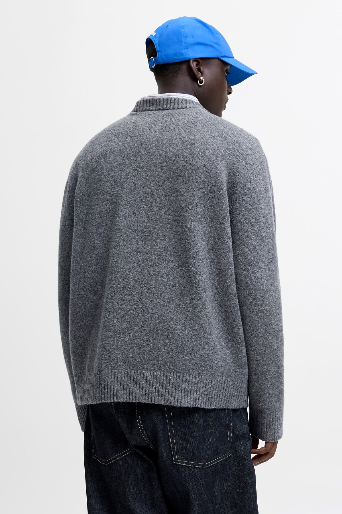 JORNORREBRO pull en tricot - Grey Melange