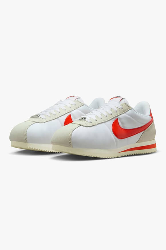 Cortez Sneaker - White + Picante Red + Sail
