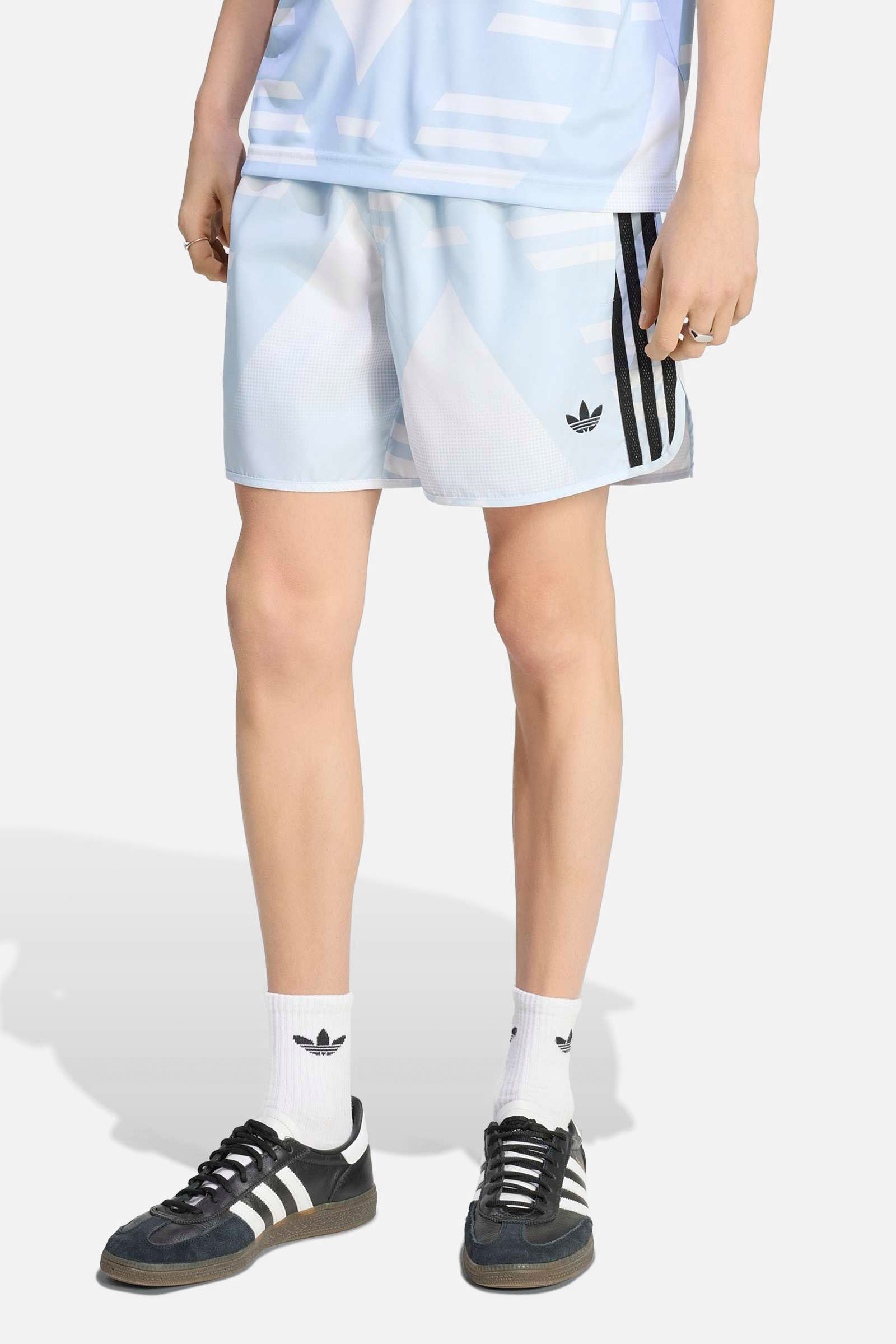 Trainingsshorts - White + Blue